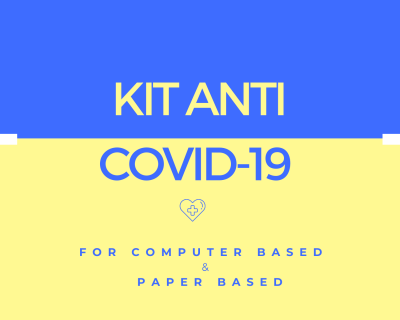 Infórmate de nuestro KIT anti COVID-19 para exámenes paper based y computer based